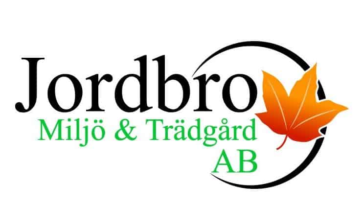 Logotyp för Jordbro Miljö & Trädgård AB