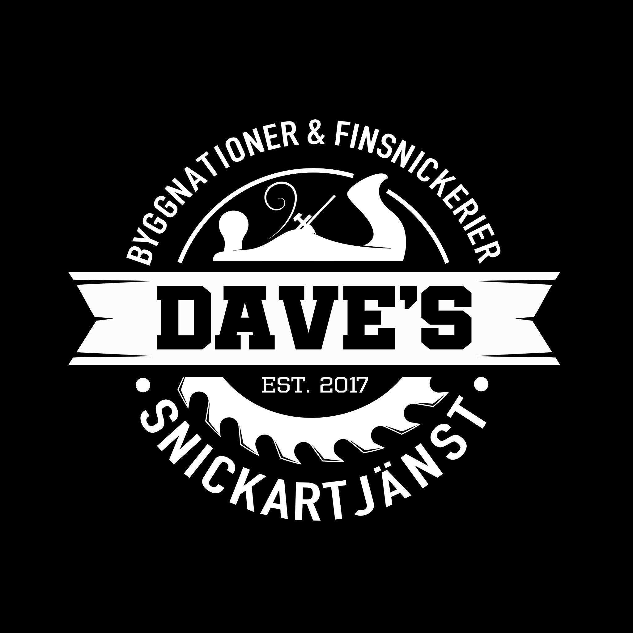 Logotyp för Daves Snickartjänst AB 