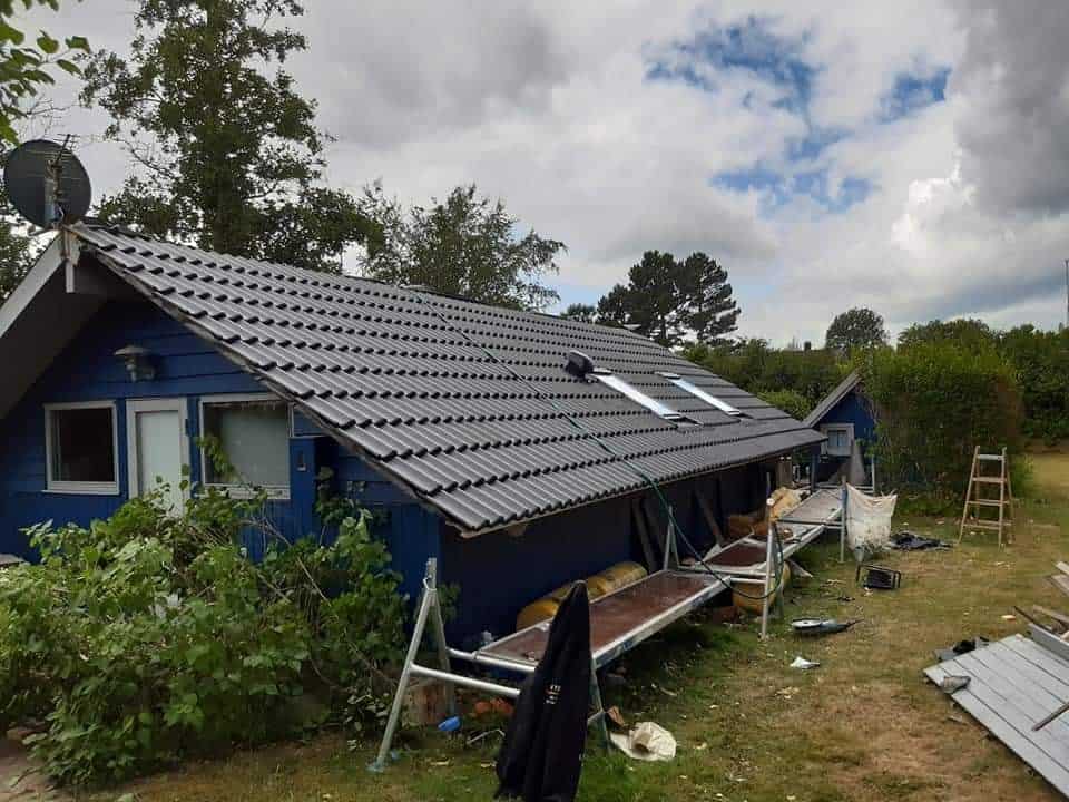 Referensjobb "Nytt tak" utfört av Malmö Bygg och Montage AB