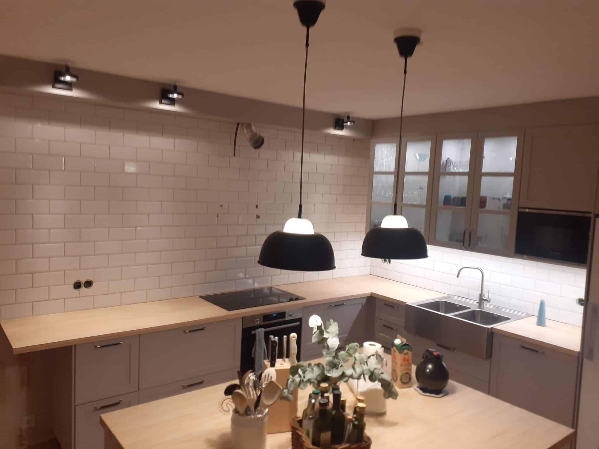 Referensjobb "Köksrenovering," utfört av SIS Bygg Service