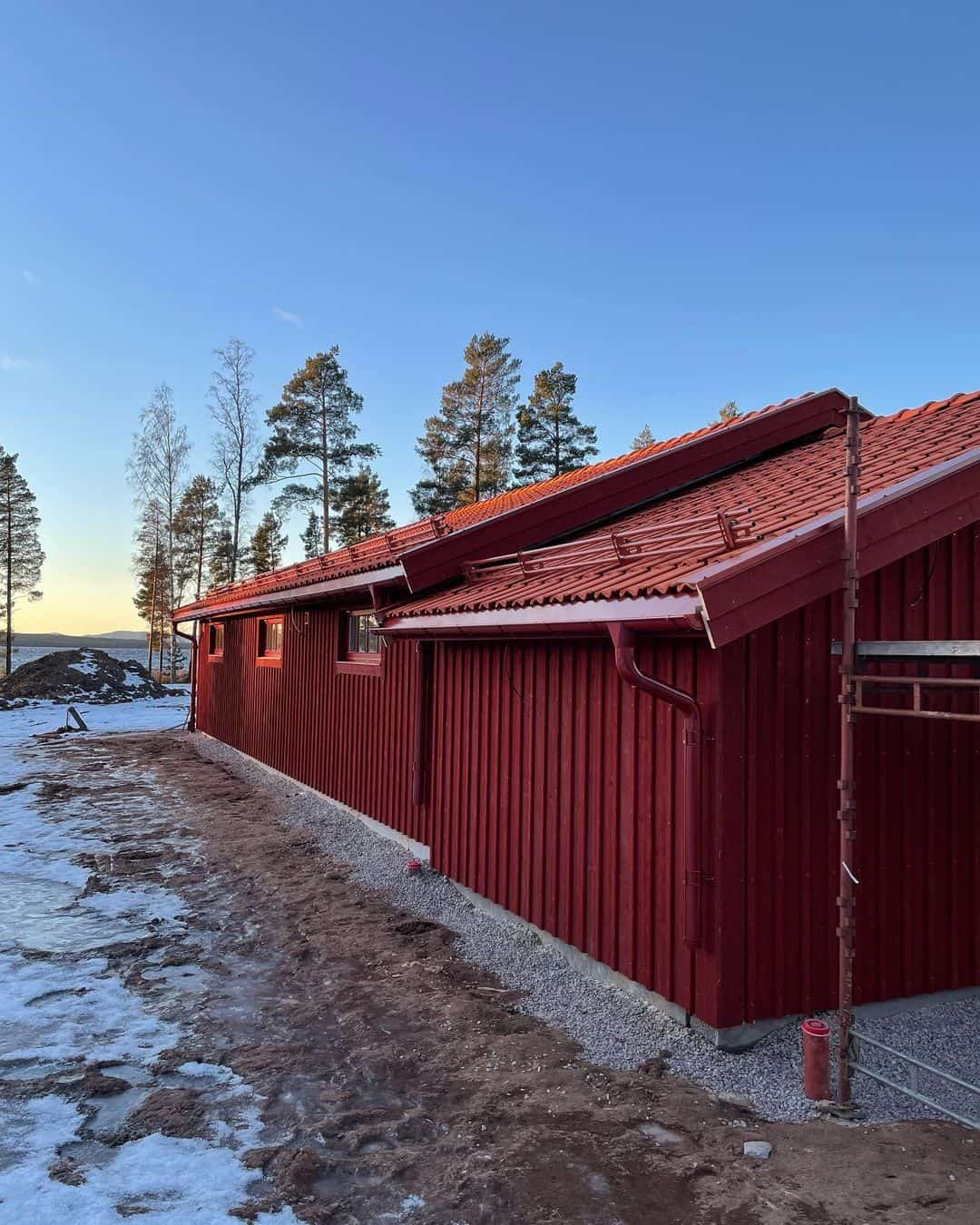 Referensjobb "Nytt garage" utfört av Rättvikshus AB
