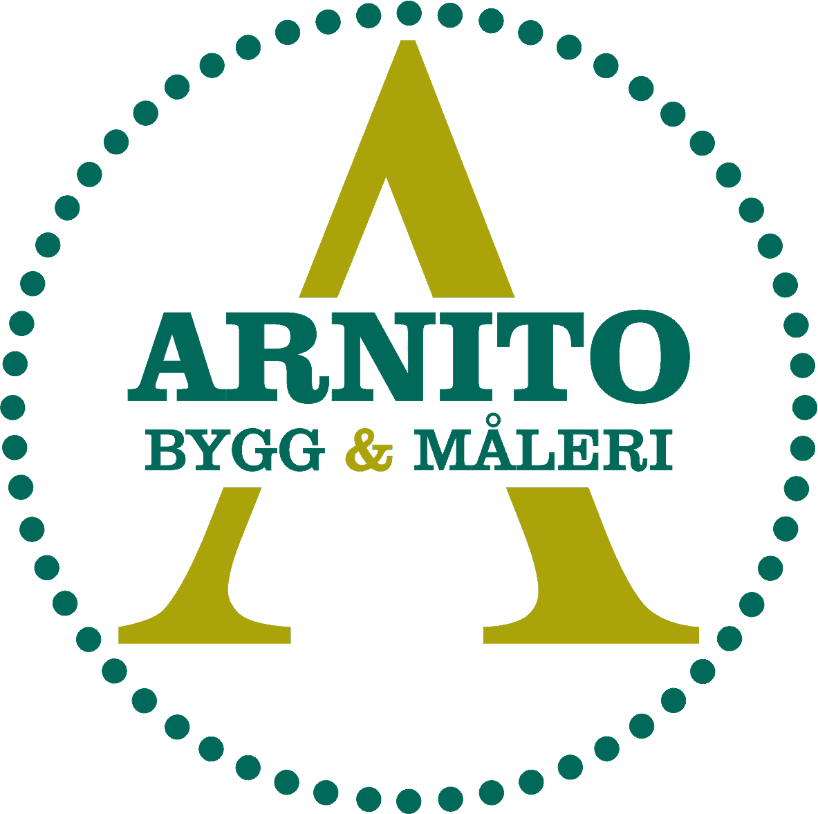 Logotyp för Arnito Bygg och Måleri AB