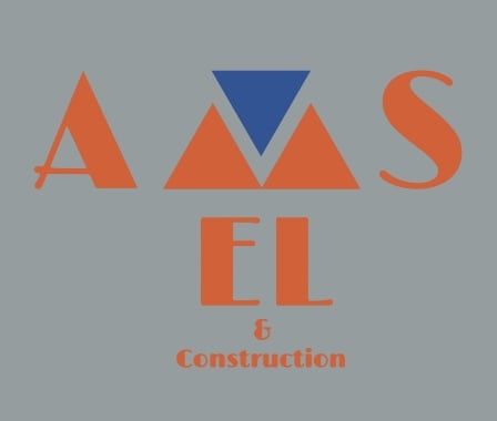 Logotyp för ASM El & Construction AB