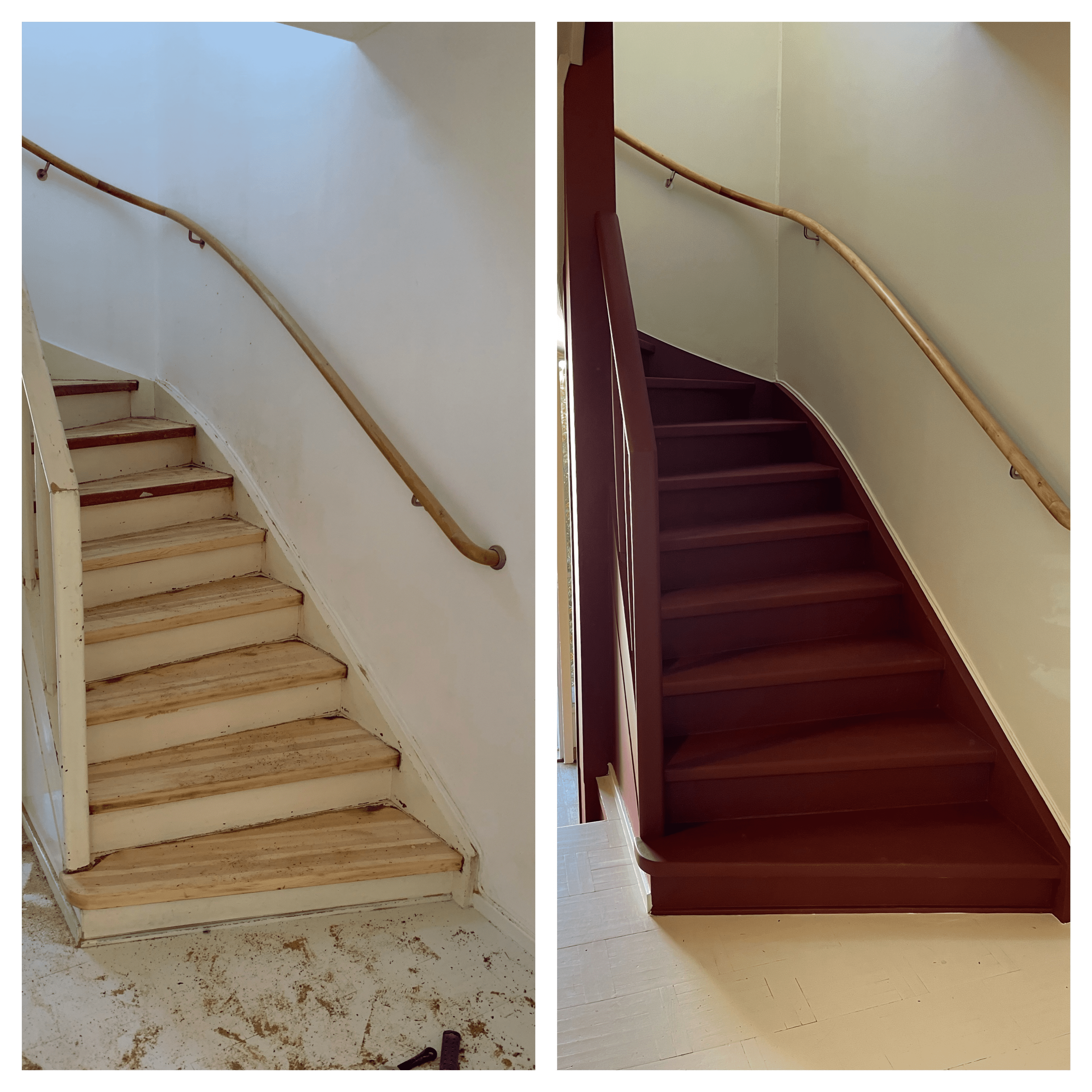 Referensjobb "Renovering trappa" utfört av E&M Allservice