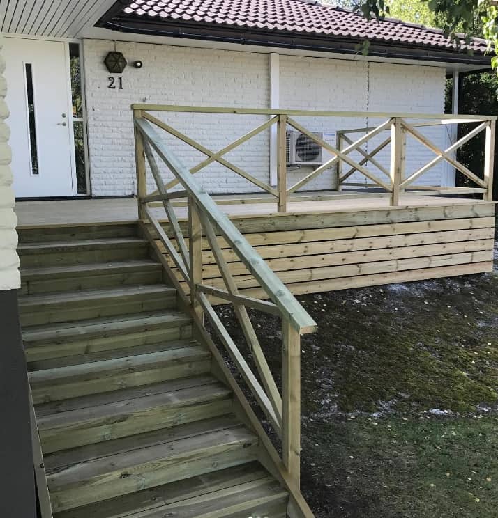 Referensjobb "En ny entréaltan i Hässelby" utfört av PMB Byggservice AB
