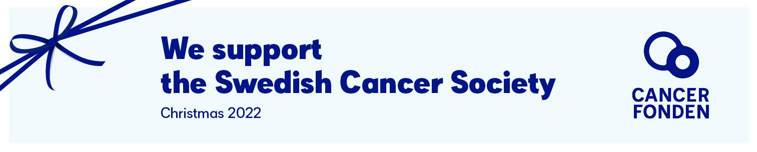 Referensjobb "Vi stödjer cancerfonden" utfört av Södra Bygghjälpen AB