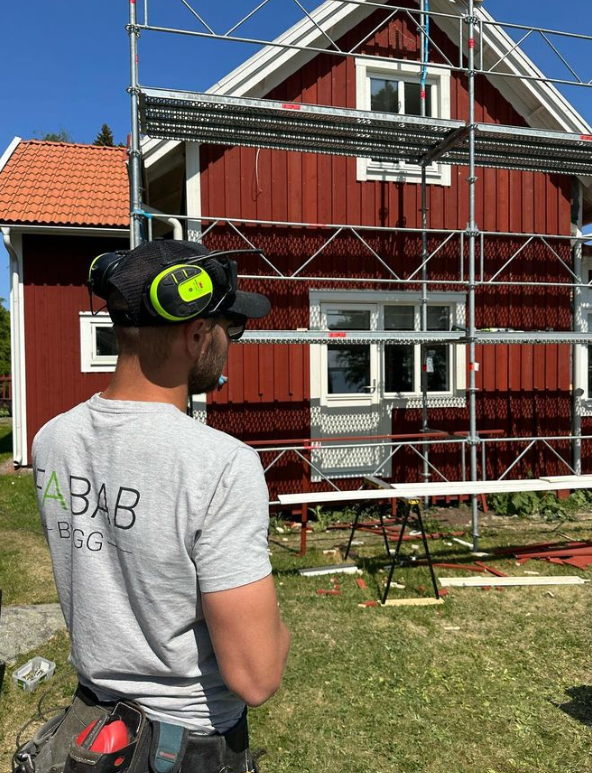 Referensjobb "Byggprojekt i Engesberg" utfört av Fredrik Andersson Bygg AB