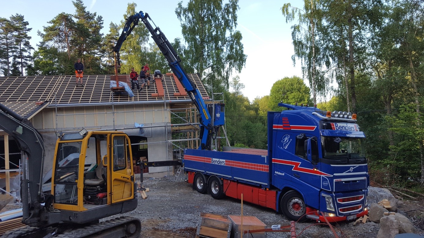 Referensjobb "Läggning av tak" utfört av Team Bygglovet Västmanland AB