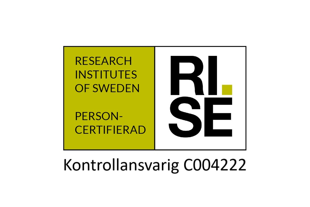 Referensjobb "RISE certifiering" utfört av Avancea AB