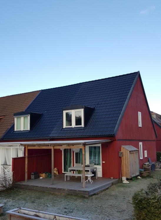 Referensjobb "Nytt tak" utfört av Nordiska ställningsteamet AB/ Nordiska Tak & Fasad