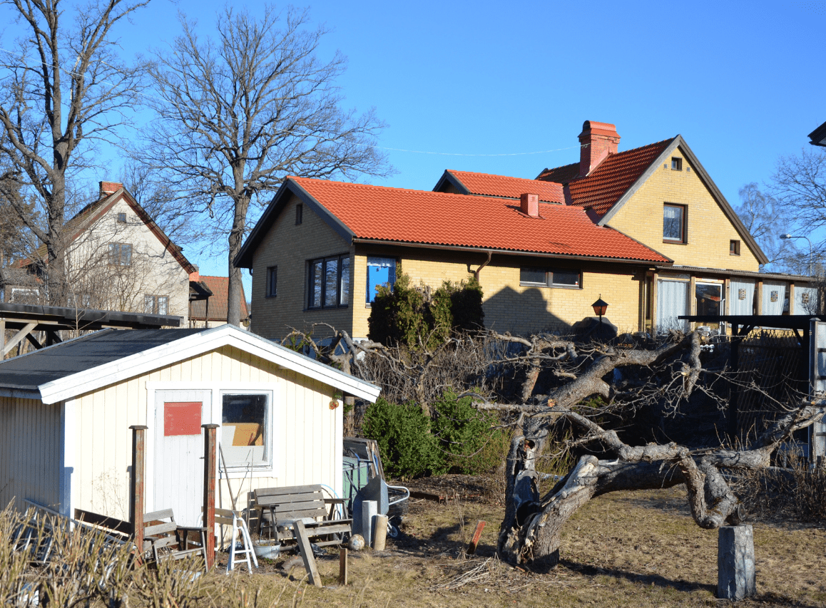 Referensjobb "Tak i Älvsjö." utfört av Hedins Tak AB