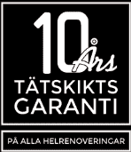 Referensjobb "10 års garanti. " utfört av Hedins Tak AB