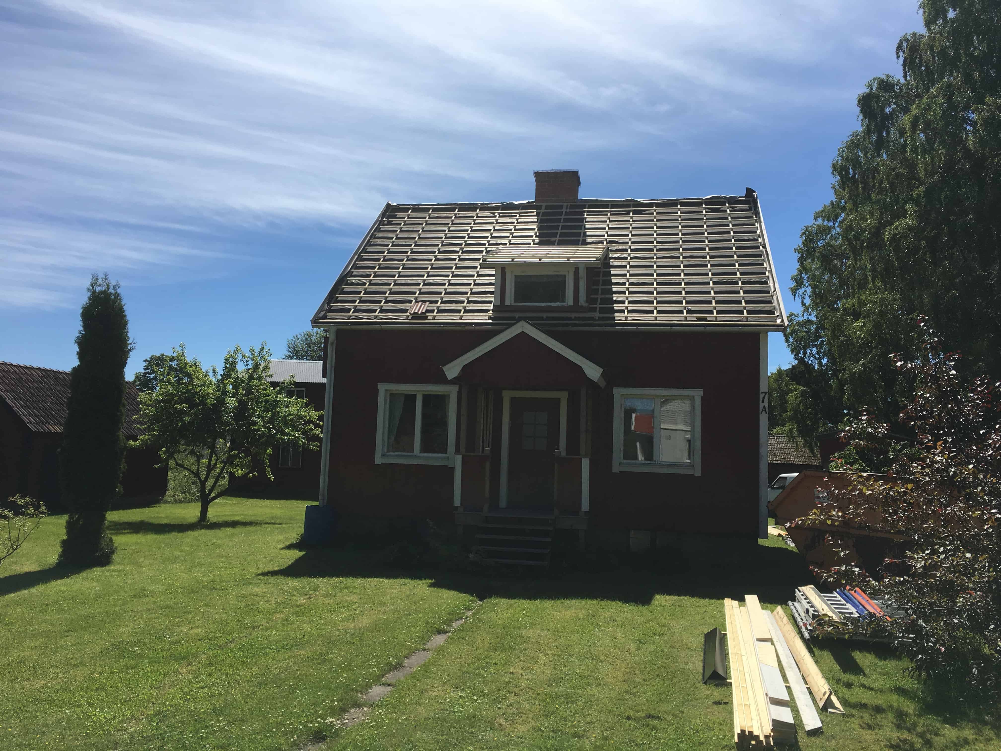 Referensjobb "Björklinge" utfört av LS Tak Sverige AB