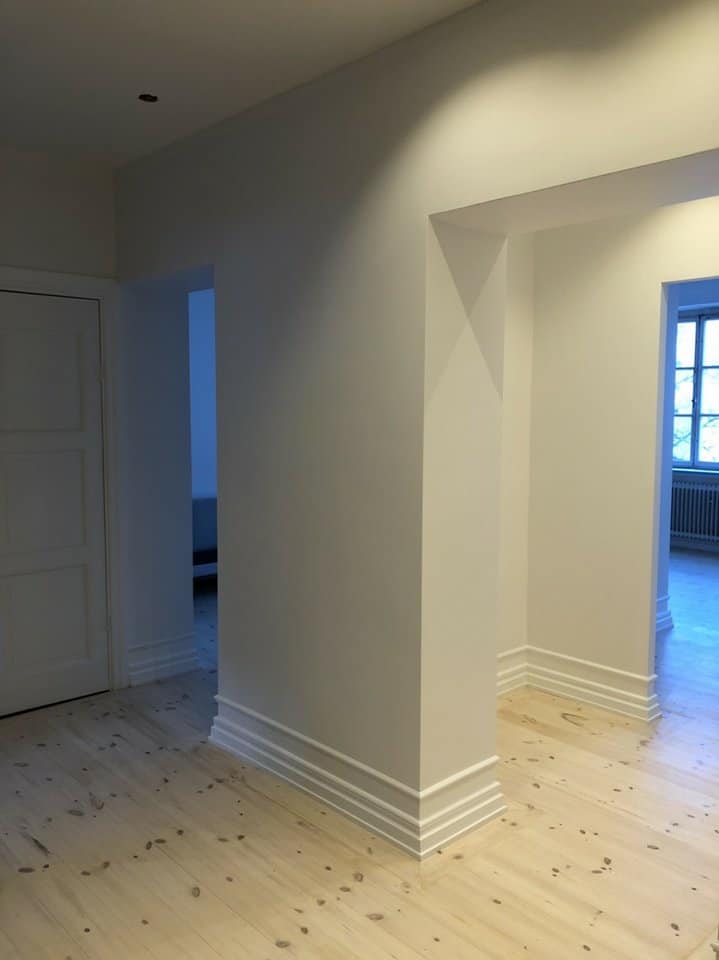 Referensjobb "Komplett renovering av en lägenhet" utfört av Ollender Bygg Måleri AB 